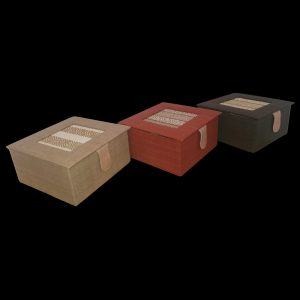 Boîte à thé 4 cases